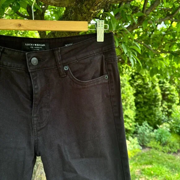 Lucky Brand Black Skinny Jeans - Picture 3 of 6